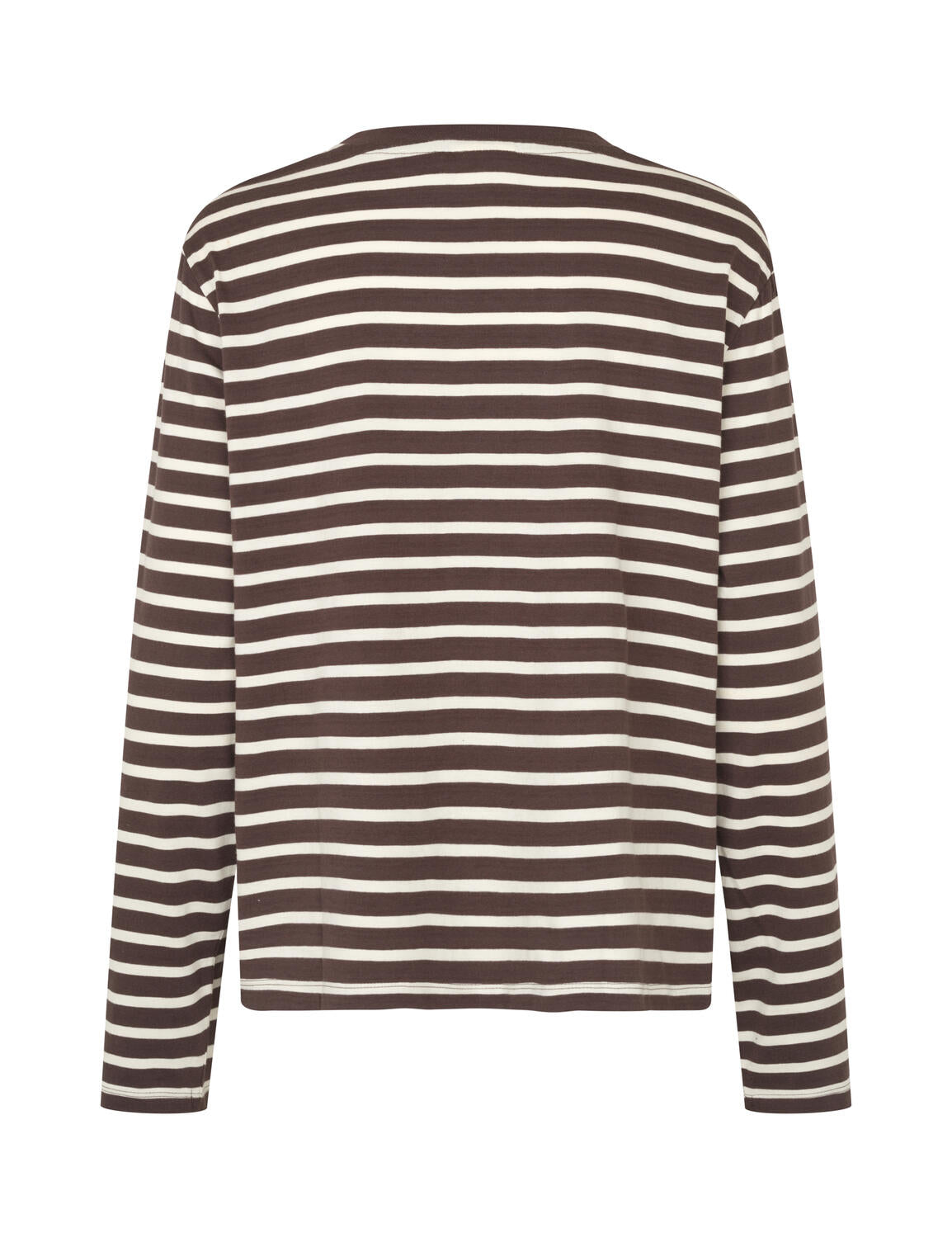 Suvi-M langærmet bluse - Java Sugar Stripe
